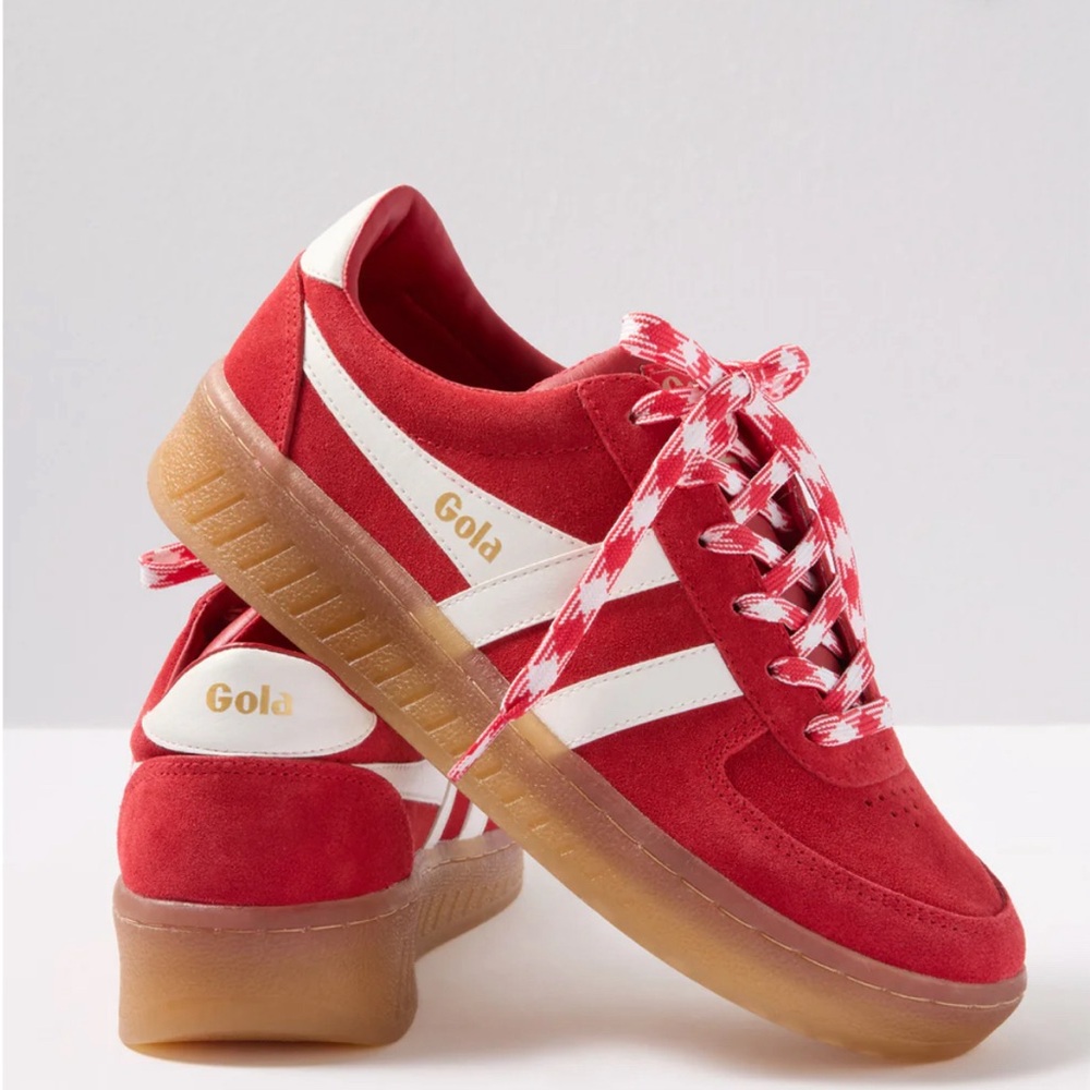Gola Grandslam Red Suede